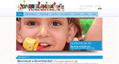 Desktop Screenshot of divertilandiagiochi.it