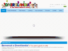 Tablet Screenshot of divertilandiagiochi.it